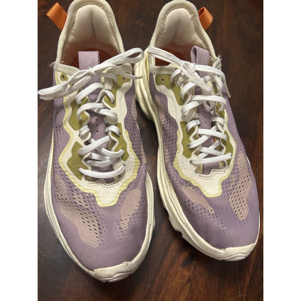 Sorel Kinetic Impact Lace Sneakers Radiation Purple Signal Yellow Womens - Picture 1 of 9